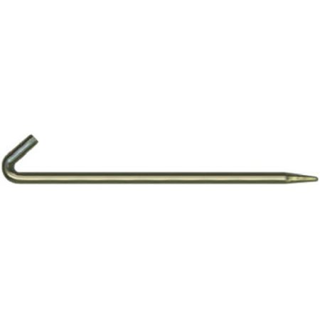 PIONEER TOOL & FORGE Pioneer Tool & Forge 2518B 0.62 x 18 in. Bare Hooked Canopy Tent Stake; Pack Of 25 777026